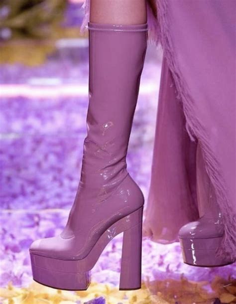 atelier versace go go boots